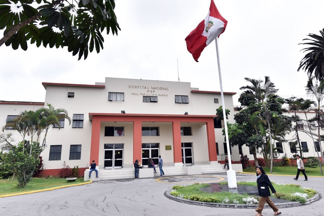 POLICE HOSPITAL LIMA PERÚ “Luis N. Saenz”, LIMA P